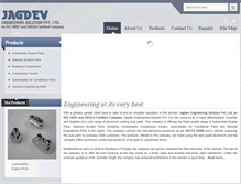 Tablet Screenshot of jesplindia.com